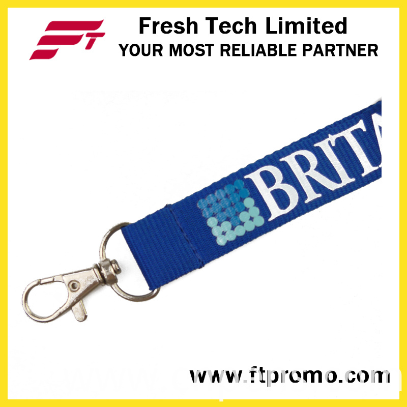High Quality Cheap Polyester Lanyard with Logo Design